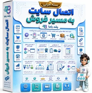 🌐 جعبهابزار اتصال سایت به مسیر فروش | ۳ بامو + ۷ ابزار دائمی